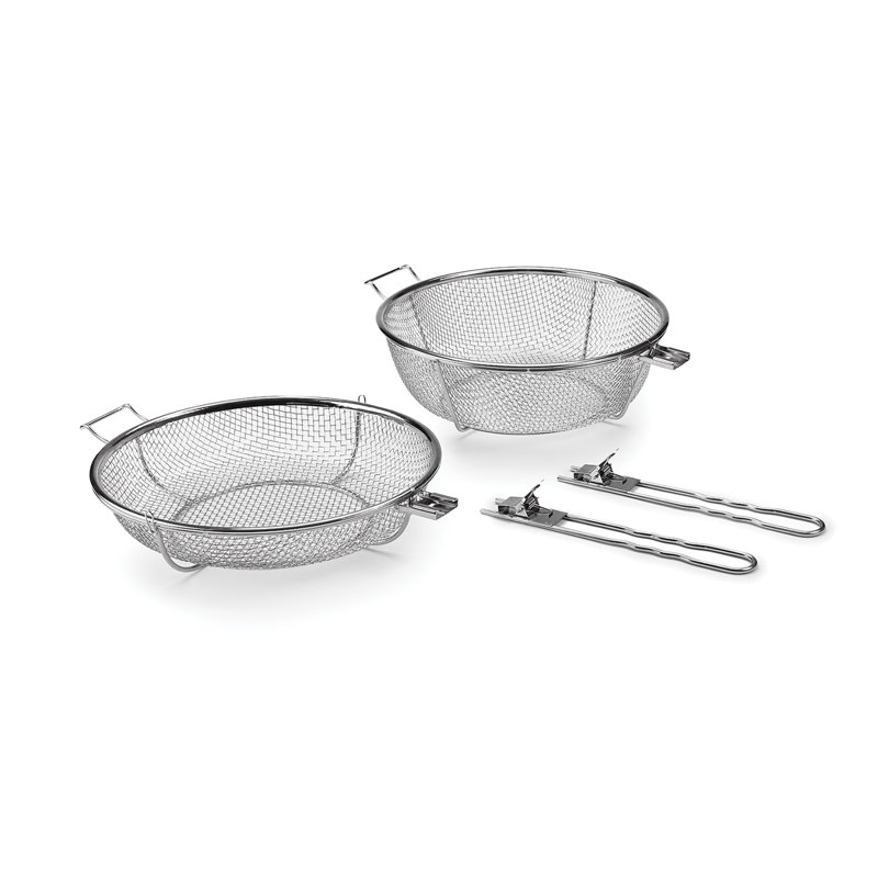 Jumbo Stainless Steel Grill Basket