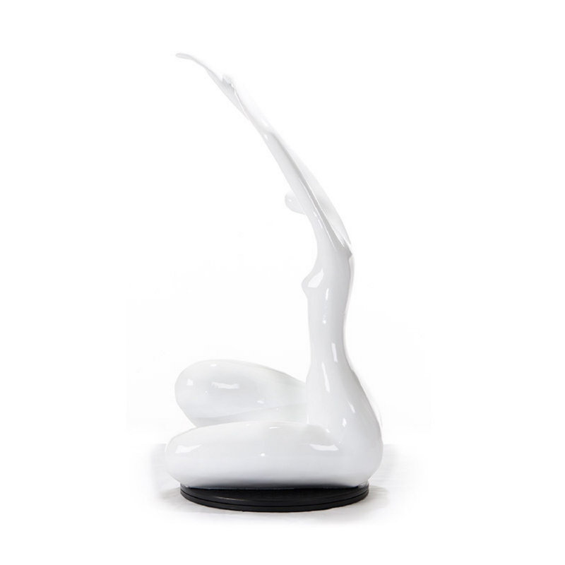 Sculpture Sadrac Lass, Blanc