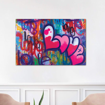One Love IV - Wrapped Canvas Print