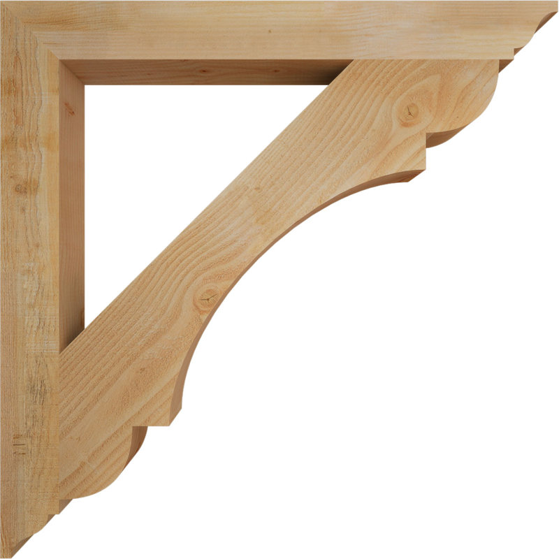 Support olympique traditionnel, H 38 po x l 3,5 po x P 38 po, Douglas (brut)