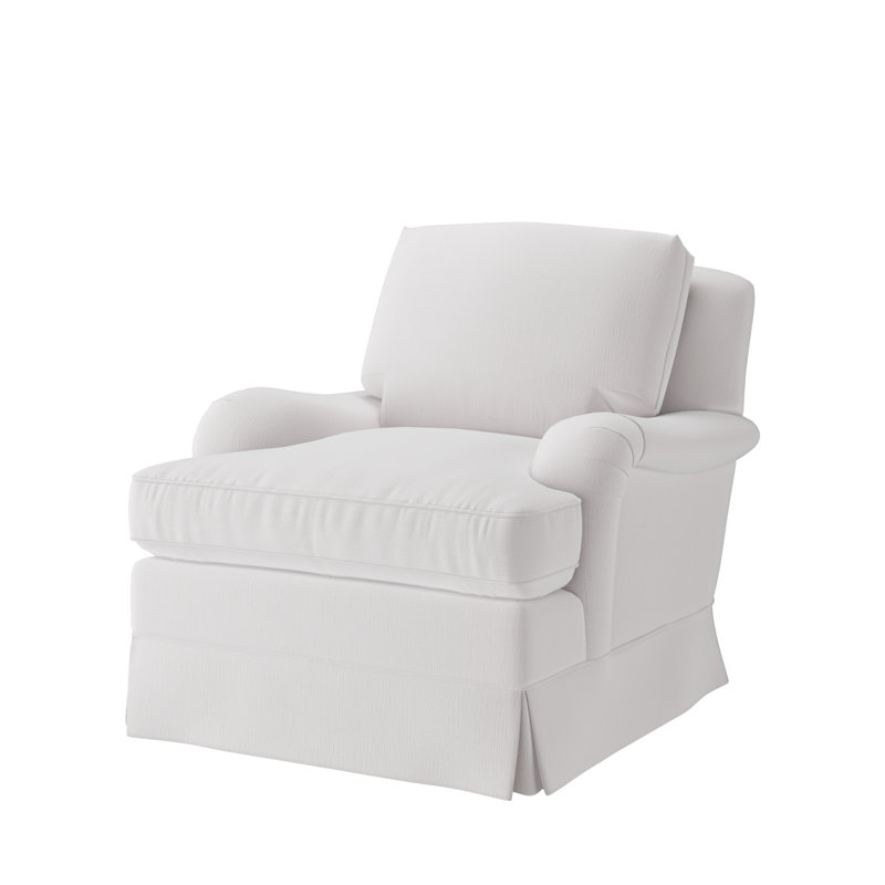 Delphia Accent Chair, Page Snow (Performance fabric) 1355-91