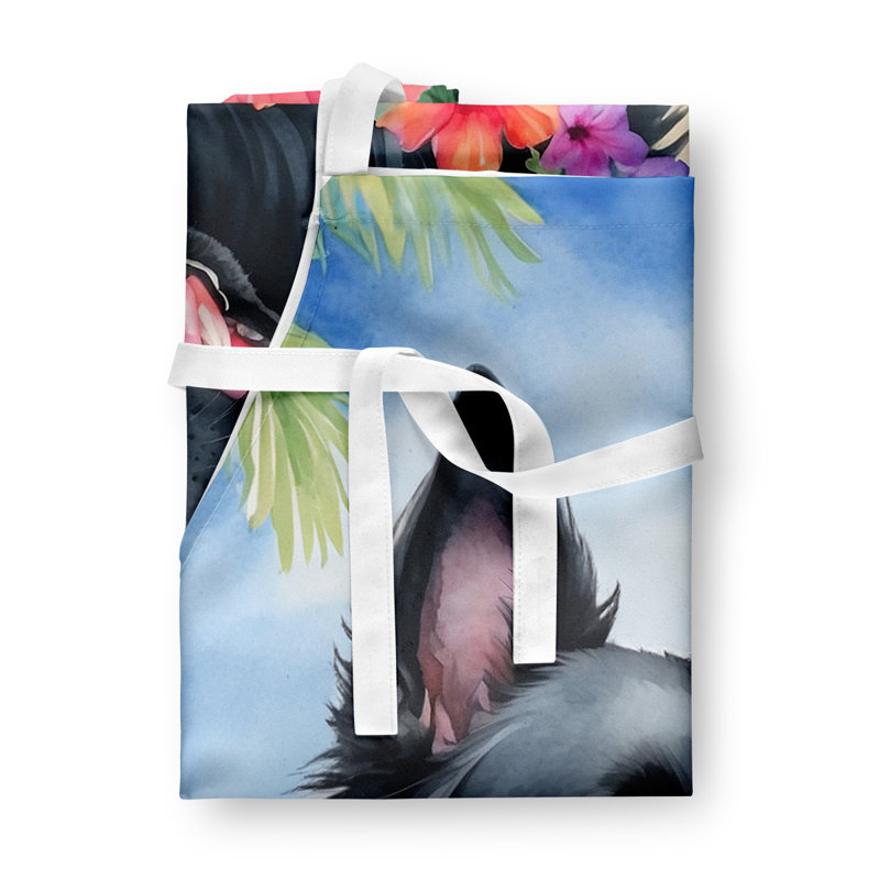 Floral Bib Apron