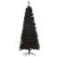 Arbre de Noël 6 pi avec sapin de Noël artificiel non éclairé avec branches réalistes, sapin de Noël avec 618 pointes, noir