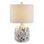 Avari 19.25" Ivory/Navy Standard Lamp