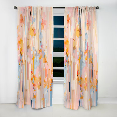 Rayures audacieuses Modern Modern Cherry Blossom