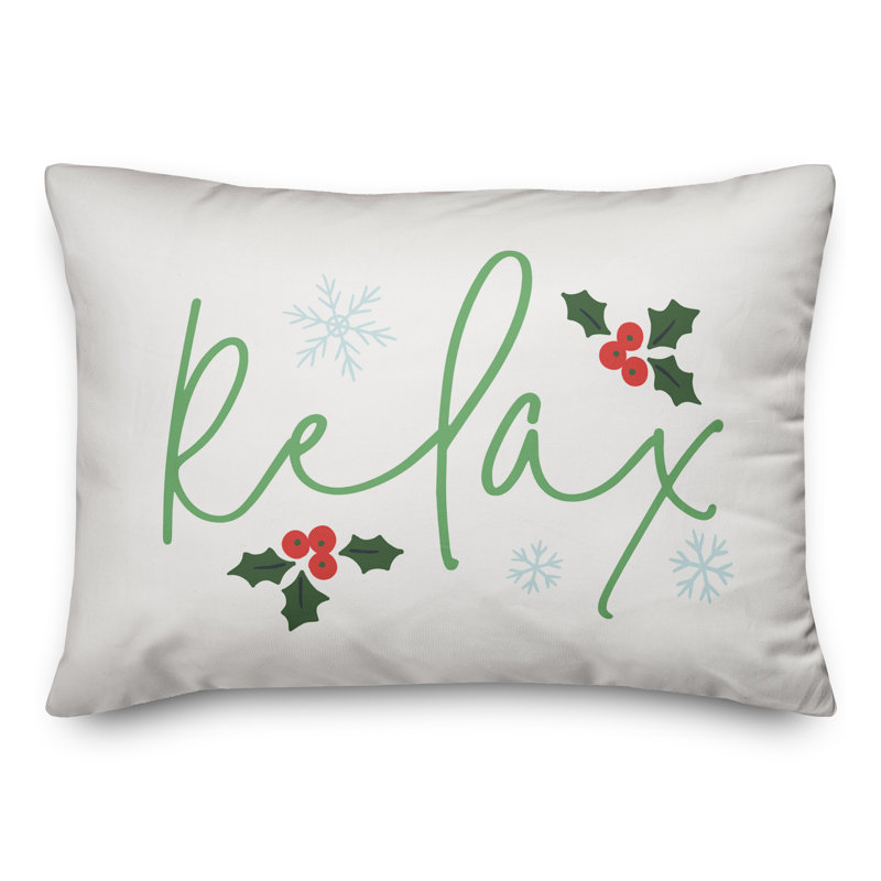  Relax Rectangular Cushion, White