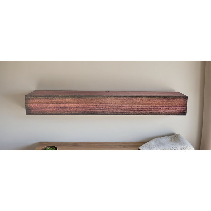 Poplar Floating Shelves, 5" H x 59" W x 8" D