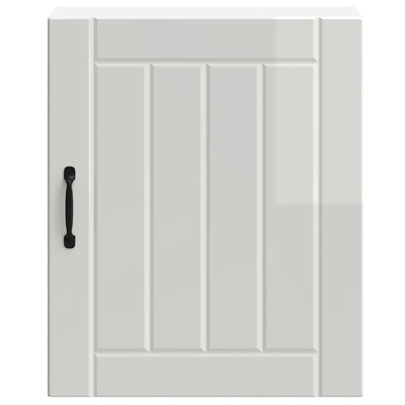 Tamini Standard Wall Cabinet, high gloss white, 60cm H x 50cm W x 31cm D