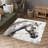 Non-Woven Soft Printed Rug with Intricate Floral Design Perfect for Adding Warmth and Elegance to Any Room-114329760