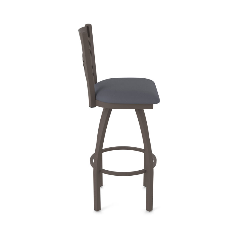 Tabouret pivotant 820 Catalina, Bronze, Vinyle - tempête Canter, Très grand (assise de 36 po de hauteur)