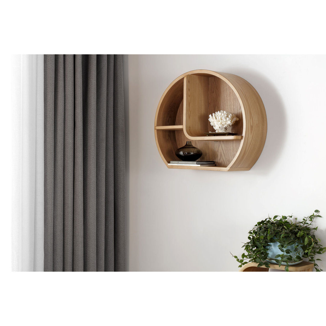 San Francisco Oak Wall Shelf