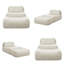 Fauteuil à billes avec canapé et fauteuil-828150993