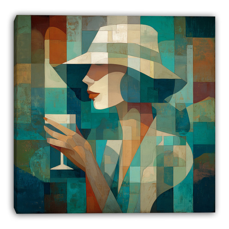 «Sail Away», art mural sur toile tendue, L 40 po x H 40 po x P 1,5 po