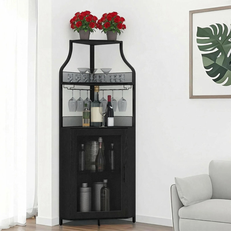 Wine Bottle Rack, Black