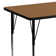 Goddard 24''W x 48''L Rectangular HP Laminate Activity Table - Adjustable Legs