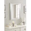 Miroir mural de salle de bain Cressna-1355061027