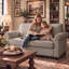 3 Piece Loveseat Living Room Set-18716405