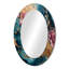 Oxable explorant les profondeurs de la rose dorée Geode II - miroir mural unique en marbre, miroir rose, impression d'art en métal-1100119699-1100119700