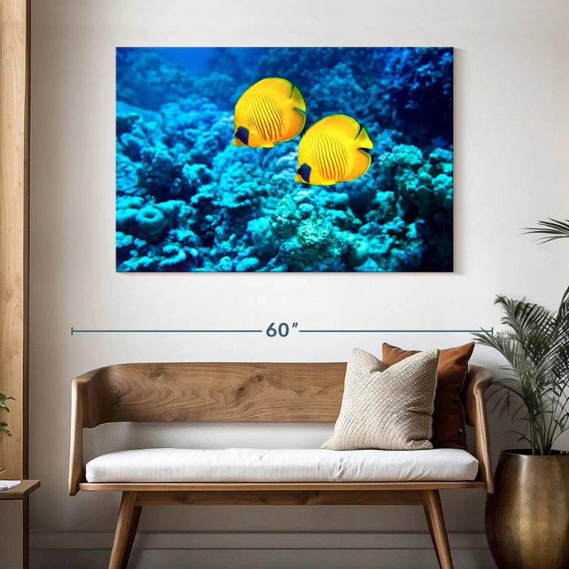 Underwater Butterflyfish Duo