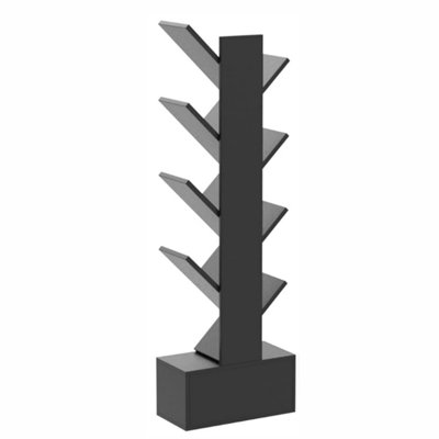 8 Tier Tree Bookshelf with Drawer