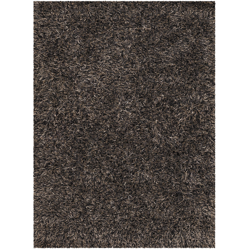Tulip Red Area Rug, Brown, Rectangle 7'9" x 10'6"