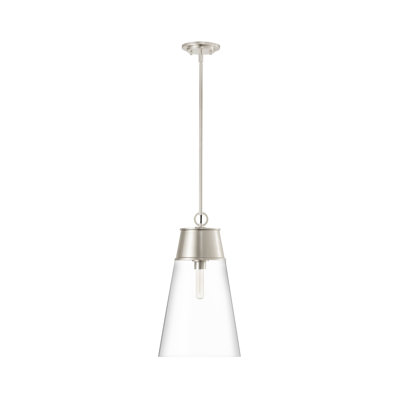 Luminaire suspendu conique à 1 lumière Bertina