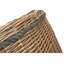 Claridge Wicker Rope Handled Lined Log Basket-2121679970