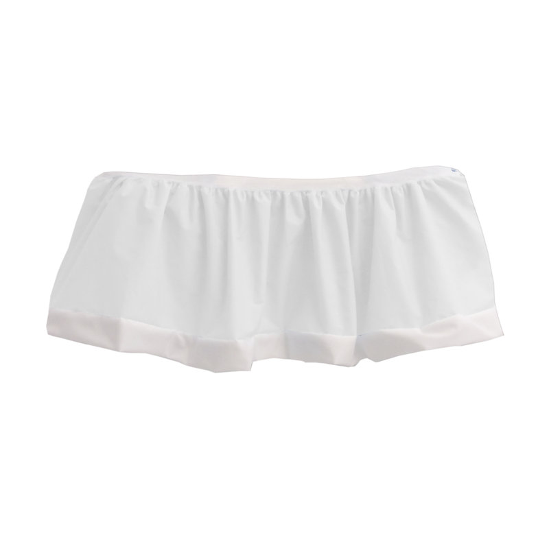 Jupe de lit de bébé Dehaan, Blanc