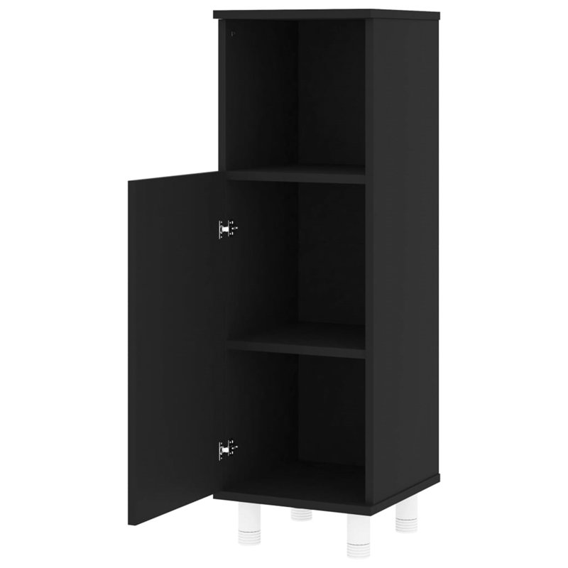 Avren Bathroom Cabinet, Black