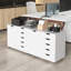 78cm Wide 5 -Drawer Mobile File Cabinet-857805578