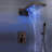 BathSelect Mugla Rectangular LED Shower Head with Handheld