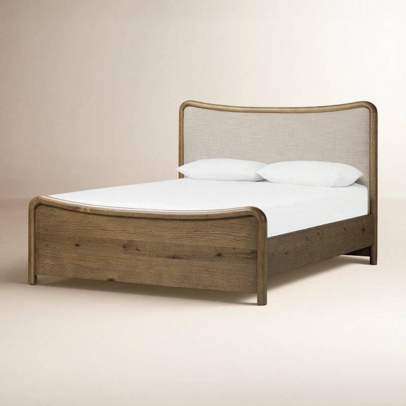 Louella Linen Bed, Queen, Hockney Linen