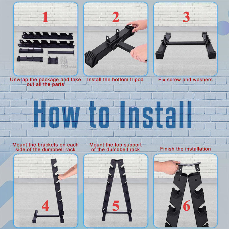 Metal Freestanding Sports Rack