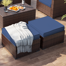 Azoriah Polyethylene (PE) Wicker Outdoor Ottoman