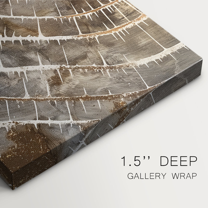 Abstract Series 2 #XXIII-Wide Gallery Wrapped Canvas, 12" H x 30" W