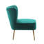 Fauteuil d'appoint en velours Elba-2014414356