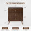 Table de chevet en bois massif Kaenen