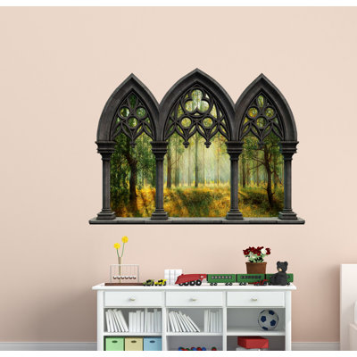 Landscape & Nature Non-Wall Damaging Wall Decal