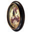 Horloge murale ronde en plastique Howa 12 pouces