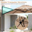 Parasol de patio 10 'Cantilever-131573134
