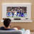 Dymphia Floating Entertainment Center for TVs up to 55 inch, TV Wall Panel with LED Strip and Shelf-1378349303