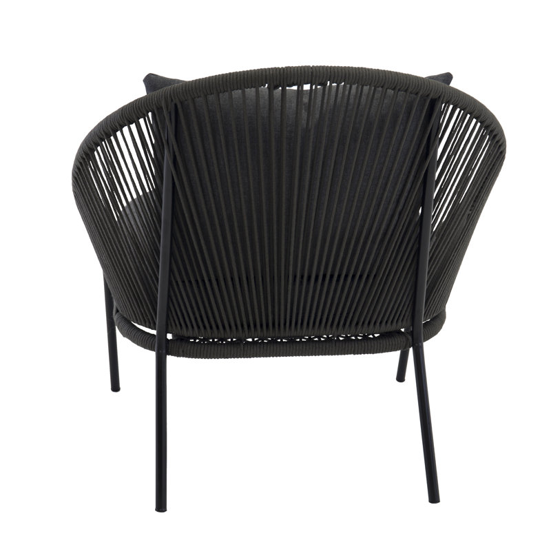 Nealy Patio Dining Armchair with Cushion