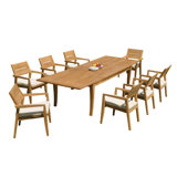 Atnas Outdoor - Piece Teak Dining Set