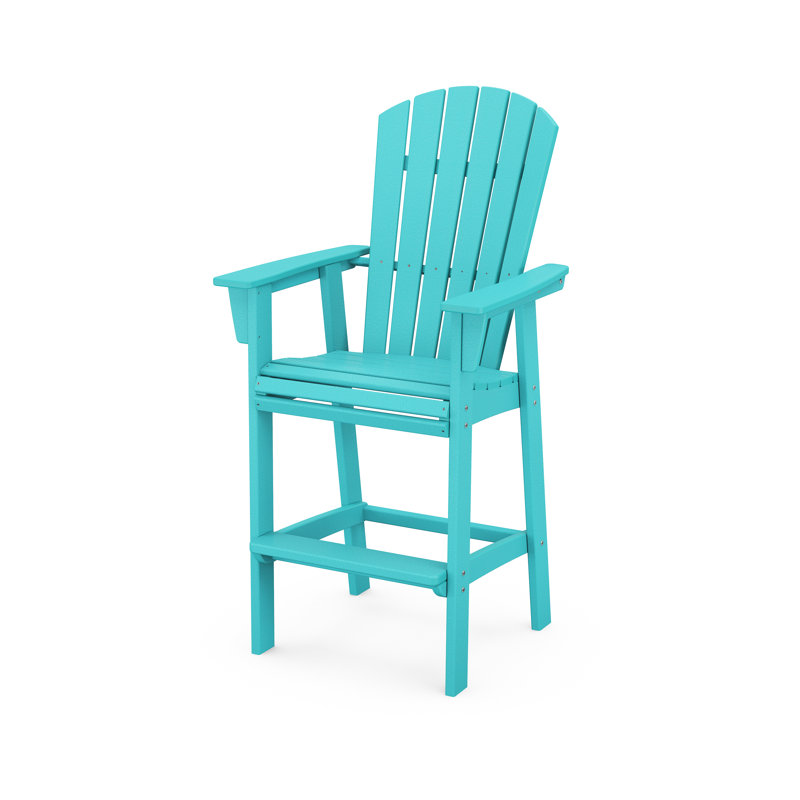 Chaise de bar POLYWOOD Adirondack, 29,25 po, Aruba