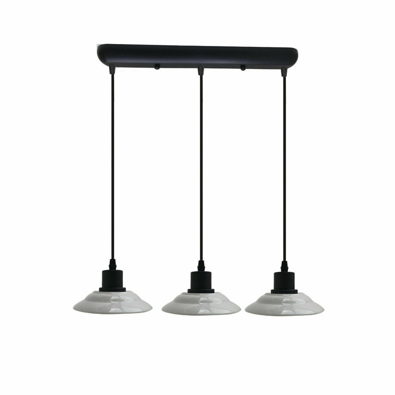 Caruthersville 3 - Light White Kitchen Island Pendant
