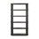 Connell Bookcase-Worn Black Veneer