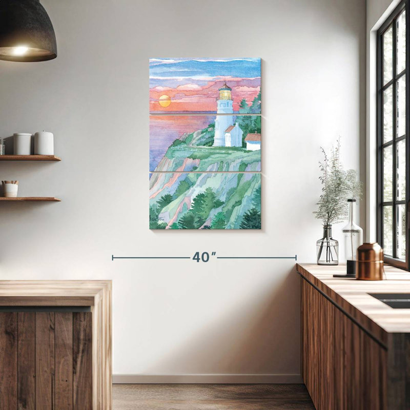 Phare Gillard Heceta Head OU, H 38 po x l 24 po