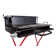 Tamora Dakota Fields Single Burner Portable Natural Gas Infrared Gas Grill with Side Burner