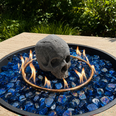 Round Ceramic Fire Pit Lid