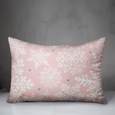  Snowflake Lumbar Pillow